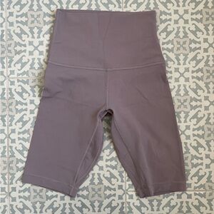 Lululemon biker shorts - barely worn size 4